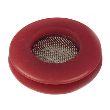 Small Face/filter Seal, Polyurethane, Red