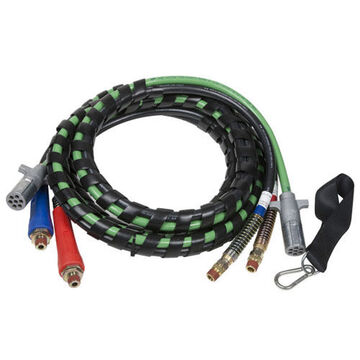 3-in-1 Air Hose Power Cord, 12 ft lg