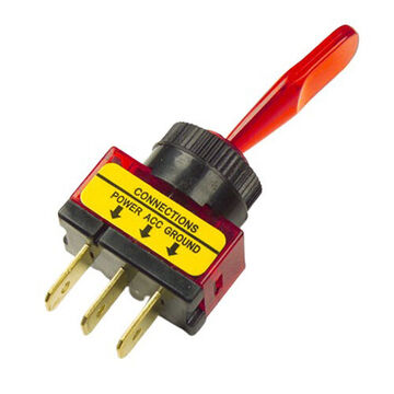 SPST Toggle Switch, 12 V, 20 A