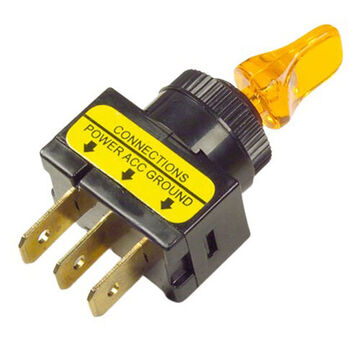 SPST Toggle Switch, 12 V, 20 A