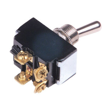 DPST Toggle Switch, 12 V, 15 A
