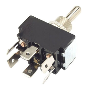 DPDT Toggle Switch, 12 V, 20 A