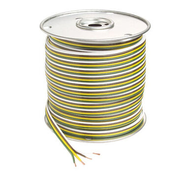 Parallel Bonded Wire, 4, 19-Conductor, 14 ga, 25 ft lg