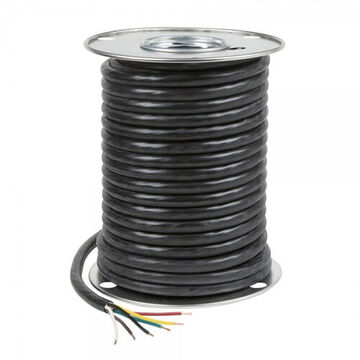 Trailer Cable, 6, 19-Conductor, 14 ga, 100 ft lg