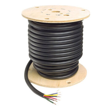 Trailer Cable, 7, 19-Conductor, 1/10-6/12 ga, 100 ft lg