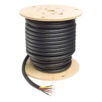 Trailer Cable, 7, 19-Conductor, 1/10-6/12 ga, 500 ft lg