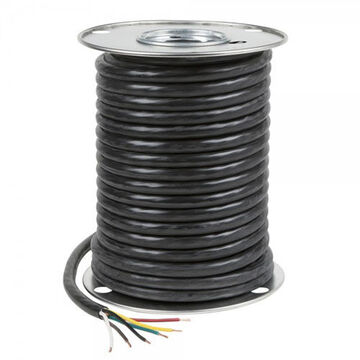 Trailer Cable, 6, 19-Conductor, 16 ga, 100 ft lg