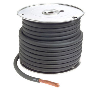 Flexible Welding Cable, 600 V, 364-Conductor, Copper Conductor, 4 ga, 25 ft lg