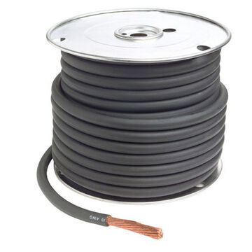 Câble de soudage flexible, 600 V, conducteur 1235, conducteur en cuivre, 2/0 ga, 100 pied lg