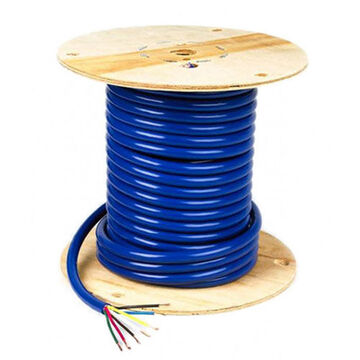 Low-Temperature Trailer Cable, 7, 19-Conductor, 6/14 ga, 1/12 ga, 500 ft lg