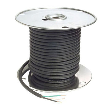Câble d'extension portable, fil 14 ga, vert/noir/blanc, 100 pied lg, 300 V