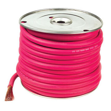 Flexible Welding Cable, 600 V, 988-Conductor, Copper Conductor, 1/0 ga, 100 ft lg