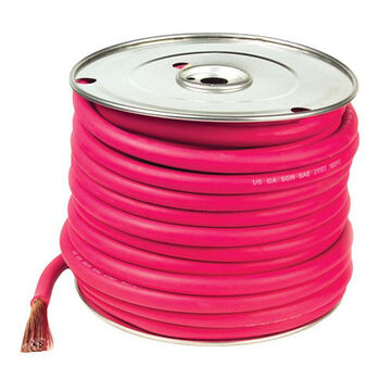 Flexible Welding Cable, 600 V, 1539-Conductor, Copper Conductor, 3/0 ga, 100 ft lg