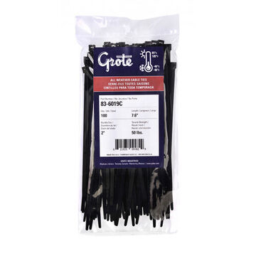 Attache de câble toutes saisons, 5.6 pouce LG, nylon 6/6