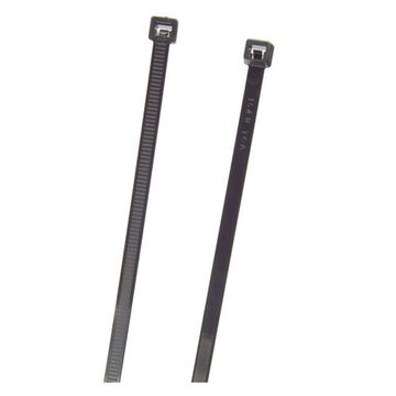 Standard Duty Cable Tie, 14.1 in lg, 0.148 in wd, Polyamide 6.6 Nylon