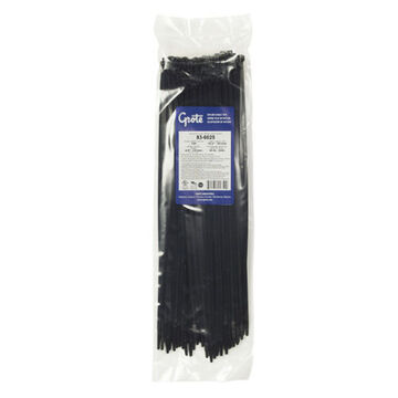Standard Duty Cable Tie, 14.1 in lg, 0.18 in wd, Polyamide 6.6 Nylon