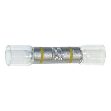 Heat Shrink Butt Connector, 16-14 ga, Cross-Linked Ionic Polymer