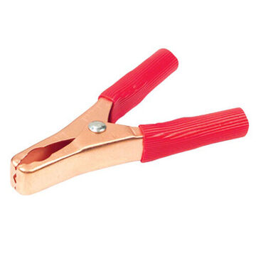 Clamp Style Heavy-Duty Charging Clip, 75 A, Red