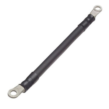 Top Post Battery Cable, 12 V, 2/0 ga, 10 in lg