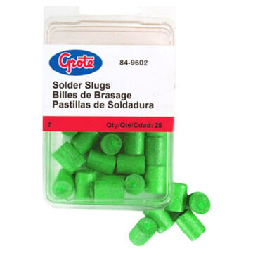 Solder Slug, 2 ga, Green