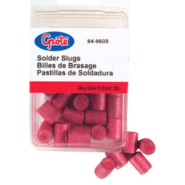 Solder Slug, 1 ga, Pink
