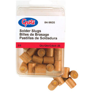 Solder Slug, 2/0 ga, Orange