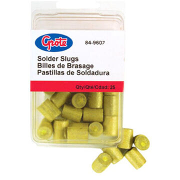 Solder Slug, 4/0 ga, Yellow
