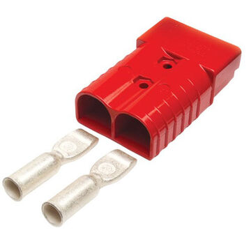 Plug-In End Battery Cable Connector, 1/0 ga