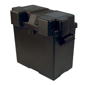Gc2 Protective Battery Box, -30 to 200 deg F, Heavy Wall Polyethylene, Black
