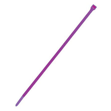 Cable Tie, 8 in lg, Polyamide 6.6 Nylon