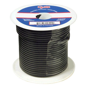 General Purpose Wire, Up to 60 V, 8 ga, 100 ft lg