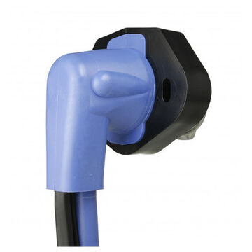 Ultra Seal G7 Receptacle Plug, 12-10 ga, SAE J560, Zinc Die-Cast, Gray/Blue