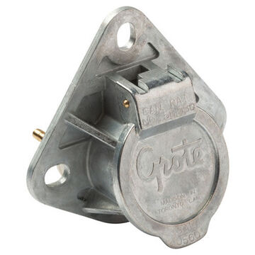 Prise Ultra-Pin Prise, J560, SAE J-560, zinc moulé sous pression, contact en laiton
