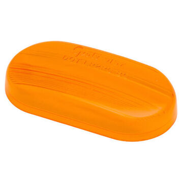 Lentille de marqueur de dégagement, 4 pouce LG, 0.75 pouce wd, jaune, acrylique