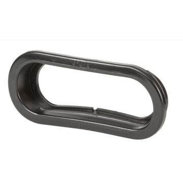 Open Back Oval Grommet, PVC