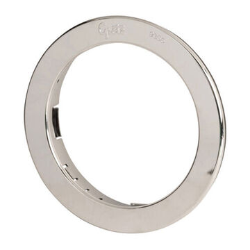 Round Snap-in Theft-resistant Mounting Flange, Snap-In Mounting, ABS