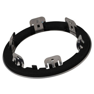 Round Snap-in Theft-resistant Mounting Flange, Snap-In Mounting, Stainless Steel