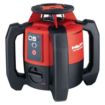 Outdoor Rotating Laser Level, 7 to 1969 ft Measuring Range, +/-1/32 in Accuracy