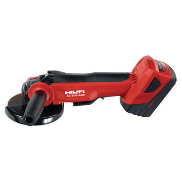 Cordless Angle Grinder, 5 in Dia, M14 Shank, 21.6 V, Lithium-Ion, Red
