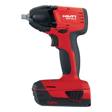 Cordless Impact Wrench, 3/8 in Drive, 3500 bpm, 147.51 ft-lb Torque, 21.6 V