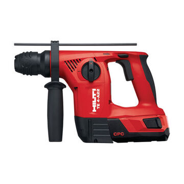 Cordless Rotary Hammer, 1/2 in Chuck, SDS-Plus Chuck, 22 V, Lithium-Ion
