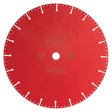 Ultimate Wet and Dry Operated Cutting Disc, 5 in Dia, 7/8 in Shank