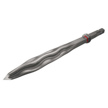 Ultimate Pointed Chisel, 15.7 in lg, TE-H (HEX 28) Shank