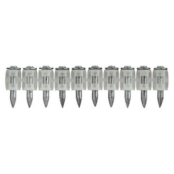Superior Quality Assembled Nail Kit, 0.12 In Shank, 2-3/8 In Size, Galvanized Zinc, Carbon Steel