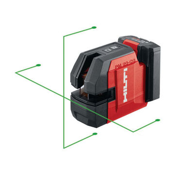 Laser Level Cross And Plumb, 328 Foot Range 