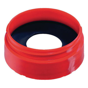 Sealing Cap For Water Barrier Module, 6 In Size, Red 