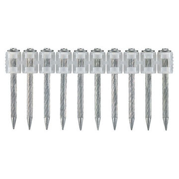 Ultimate Assembled Nail Kit, 0.11 In Shank, 3/16 In Size, Galvanized Zinc, Carbon Steel