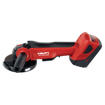 Cordless Angle Grinder, 5 In Dia, 5 In Shank, 21.7 V, Lithium-ion, Red/black