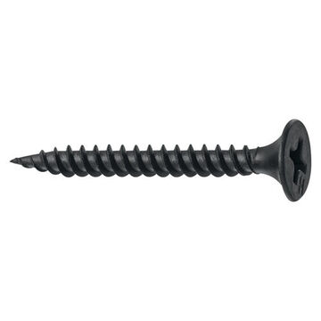 Standard Drywall Screw, 2 in lg, Bugle Head, Phosphate, Philips Drive