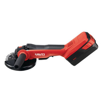 Cordless Angle Grinder, 6 in Dia, M14 Shank, 36 V, Lithium-Ion, Red